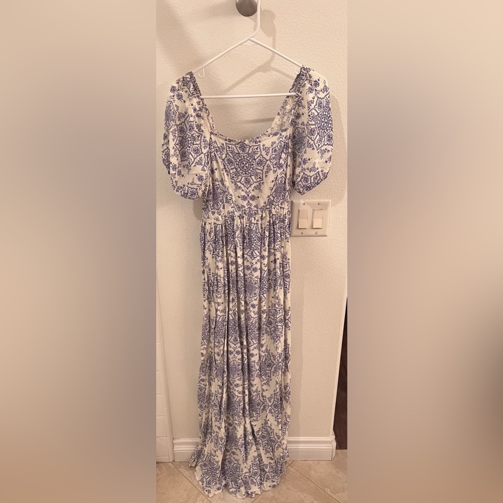 Vici Peasant Sleeve Dress